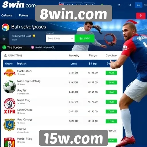 Apostas esportivas em 8win.com atraem novos jogadores